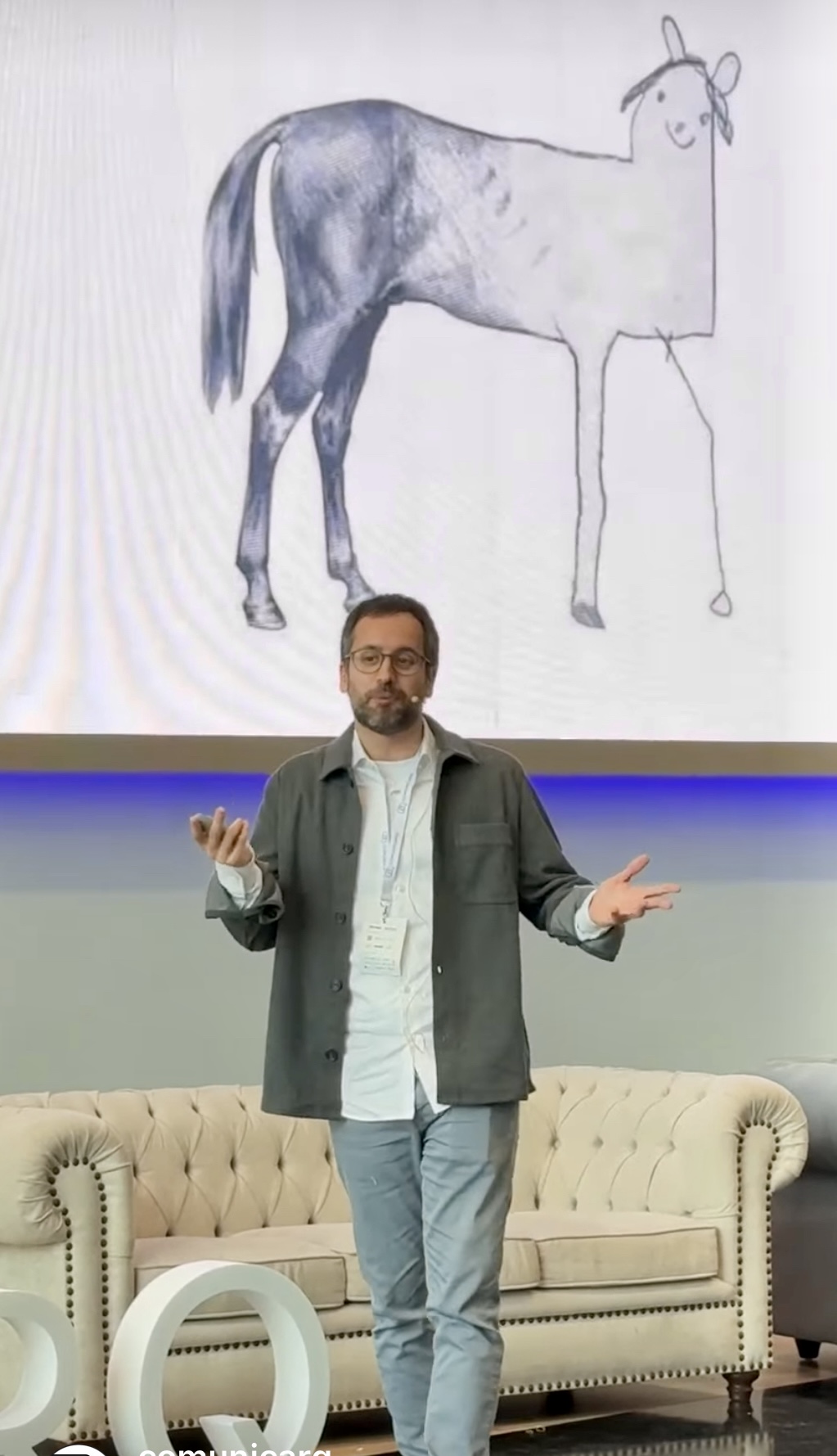 Jordi Martí speaking