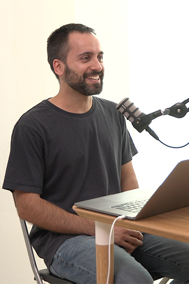 Jordi Martí at work